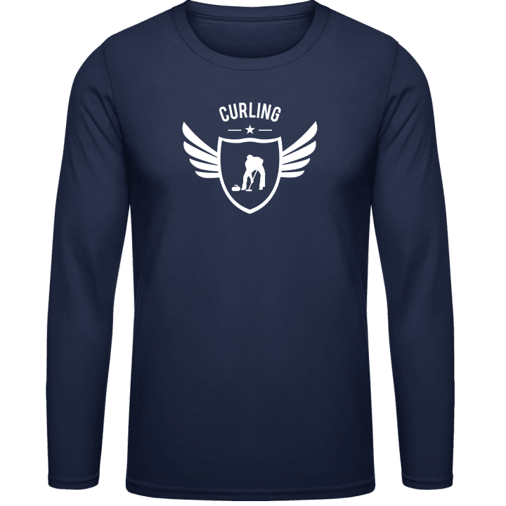 Curling Winged T-shirt à manches longues contain pic
