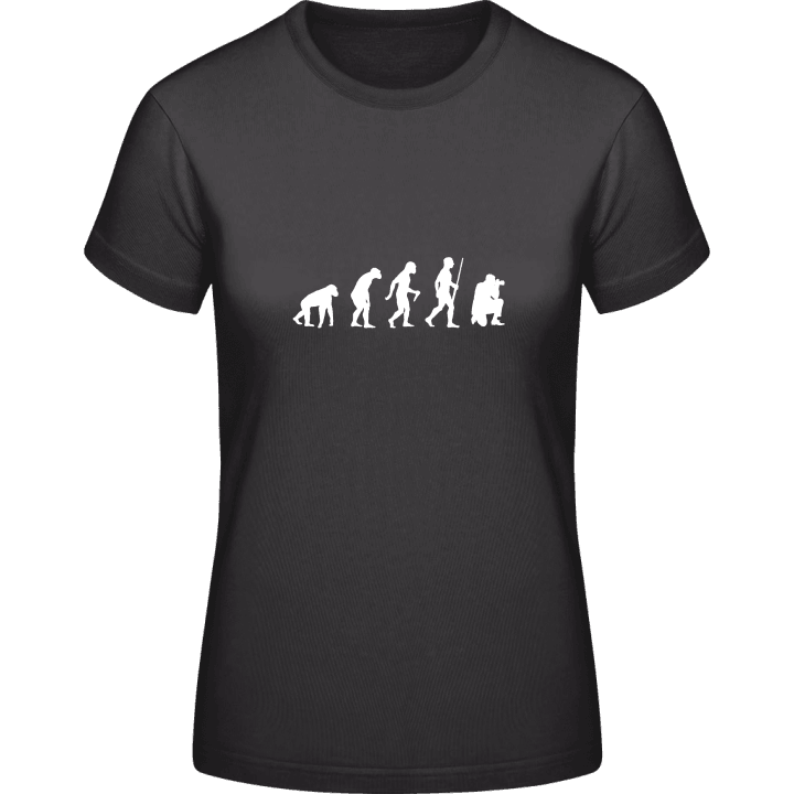 Photographer Evolution T-skjorte for kvinner contain pic