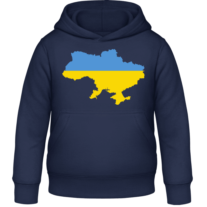 Ukraine Map Kids Hoodie contain pic