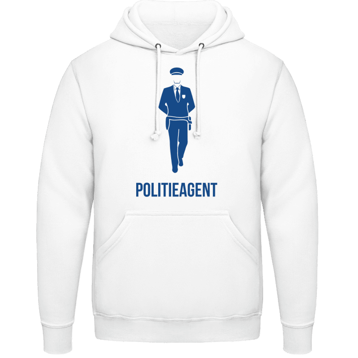 Politieagent Silhouette Hoodie contain pic