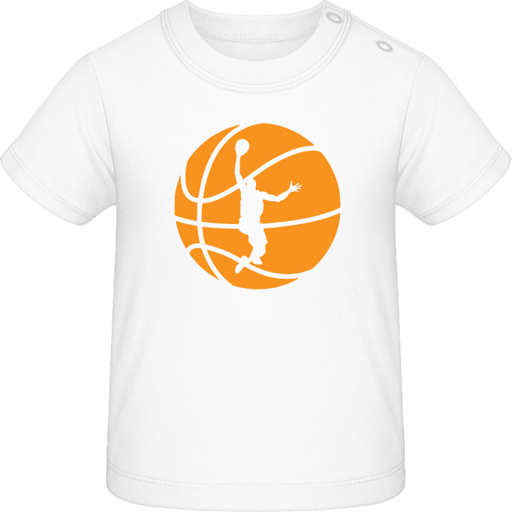 Basketball Silhouette Player Camiseta de bebé 0 image