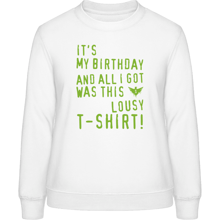 My Birthday Women Sweatshirt 0 image