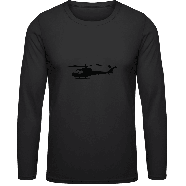 Military Helicopter Langarmshirt contain pic