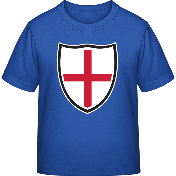 England Shield Flag T-skjorte for barn contain pic