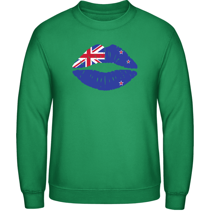 New Zeeland Kiss Flag Sudadera contain pic