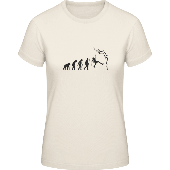 Climbing Evolution T-shirt pour femme contain pic