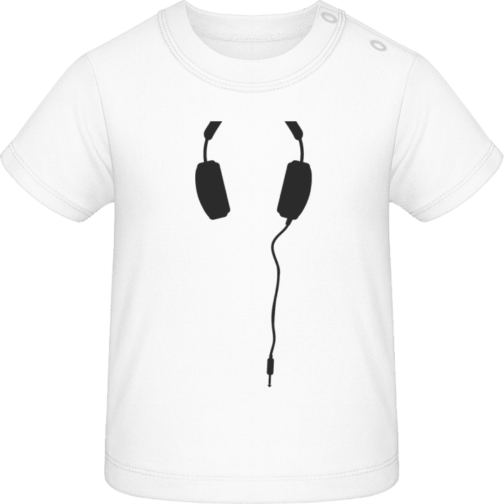 Headphones Effect T-shirt för bebisar contain pic