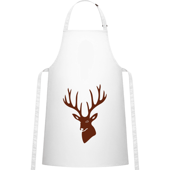 Deer Head Silhouette Kochschürze 0 image
