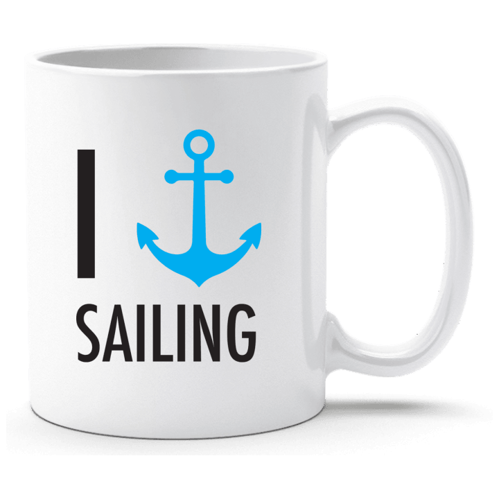 I heart Sailing Tasse contain pic