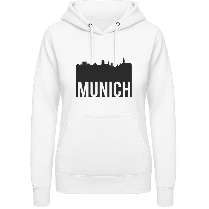 Munich Skyline Hoodie för kvinnor contain pic