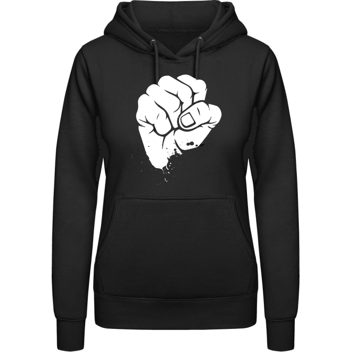 Fist Illustration Women Hoodie contain pic