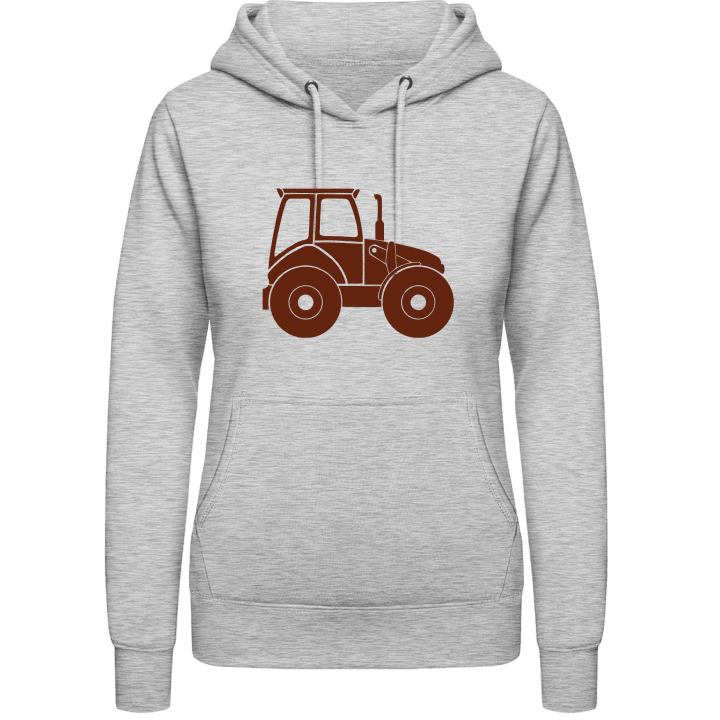 Tractor Silhouette Sweat à capuche pour femme contain pic