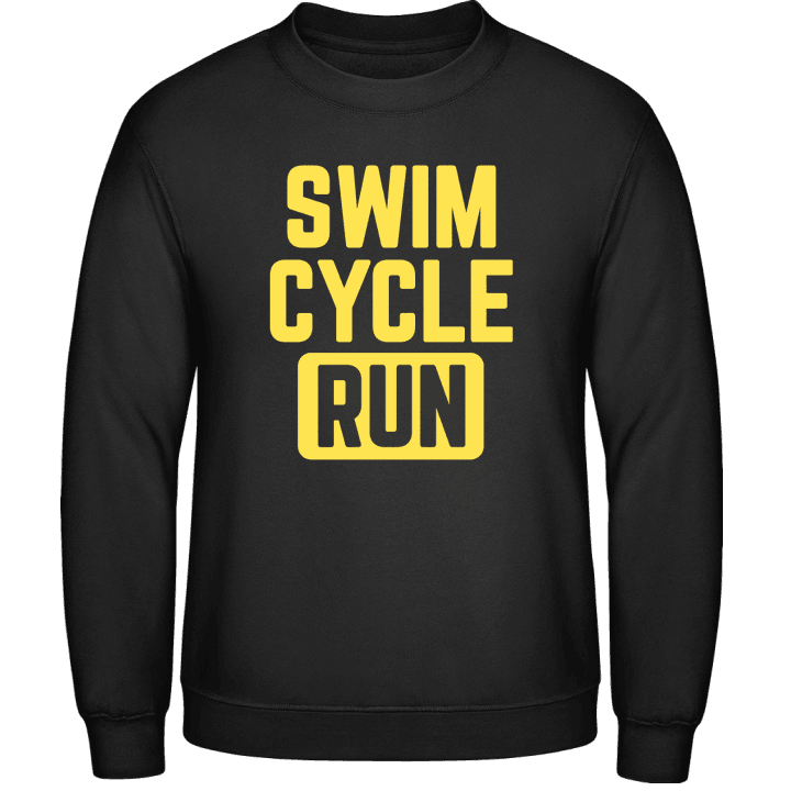 Swim Cycle Run Sudadera contain pic