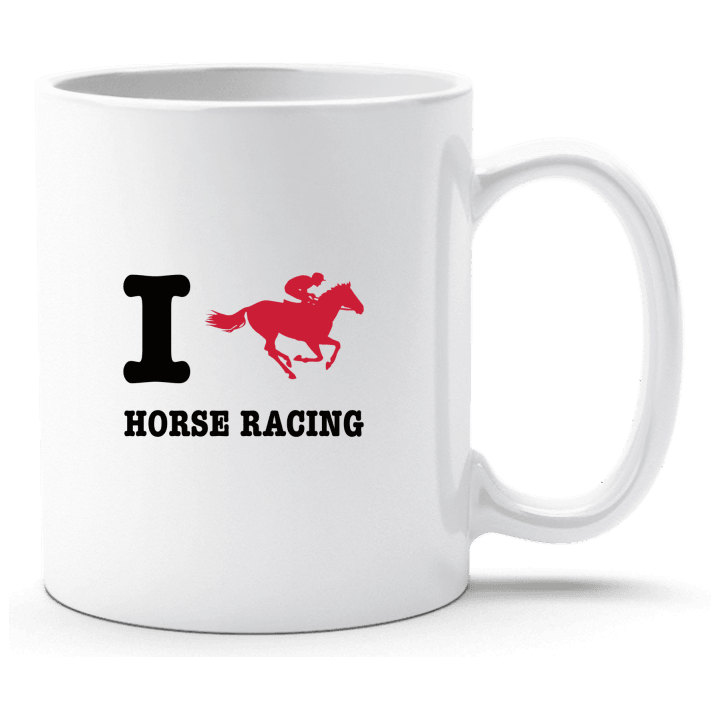 I Love Horse Racing Tasse contain pic