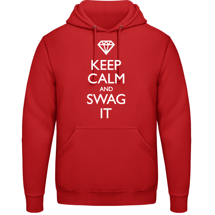 Keep Calm and Swag it Sweat à capuche 0 image