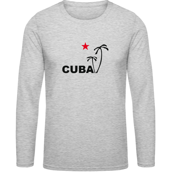 Cuba Palms T-shirt à manches longues contain pic