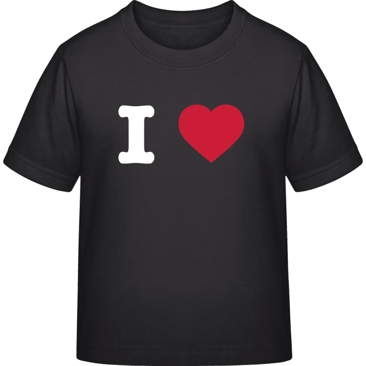 I heart T-shirt pour enfants contain pic
