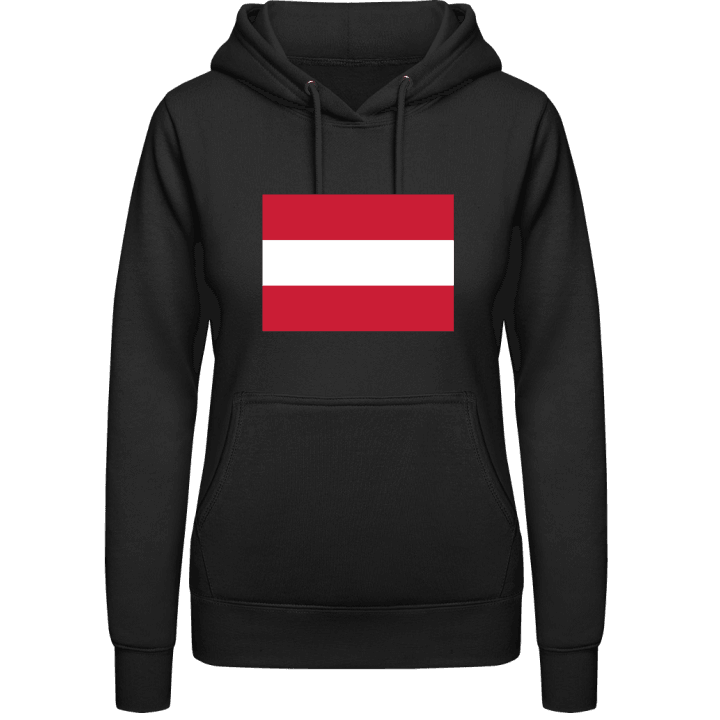 Austria Flag Hoodie för kvinnor contain pic