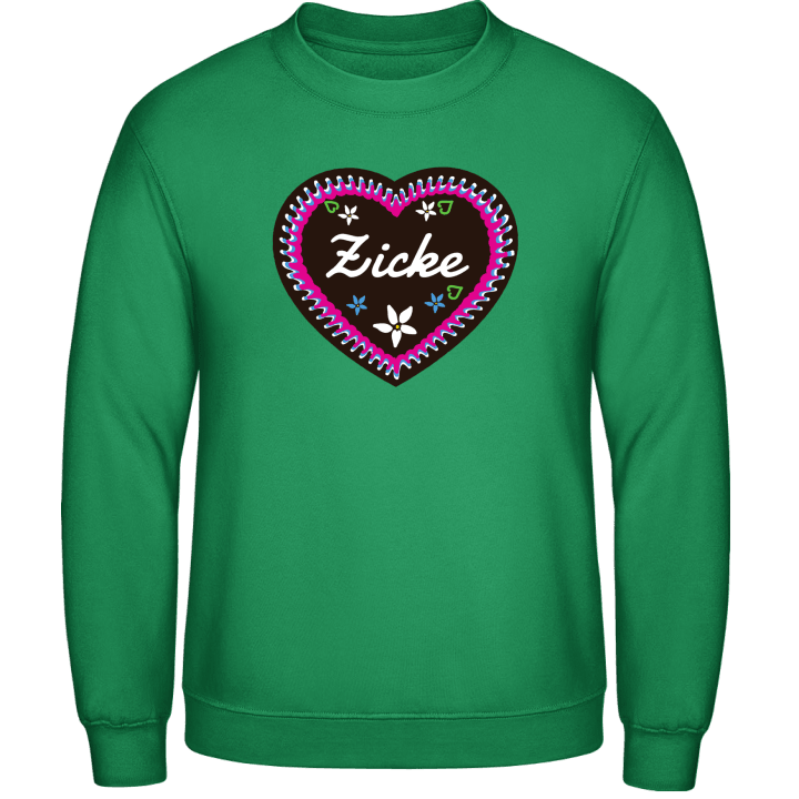 Zicke Lebkuchenherz Sweatshirt contain pic