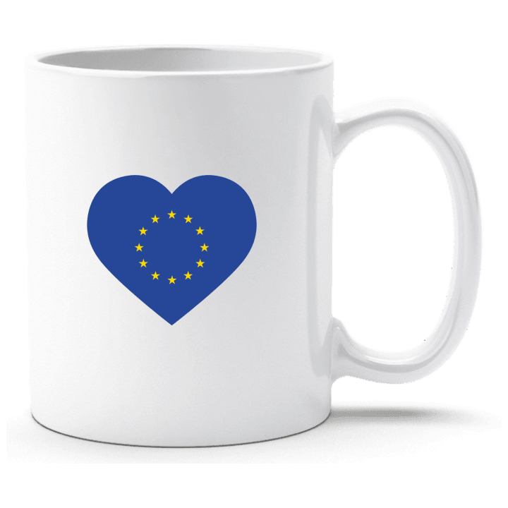 EU Europe Heart Flag Beker 0 image
