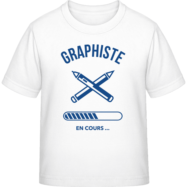 Graphiste en cours Kids T-shirt contain pic