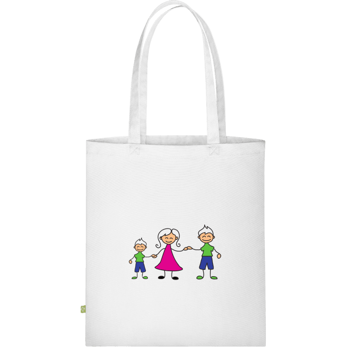 Family Comic One Child Stofftasche 0 image