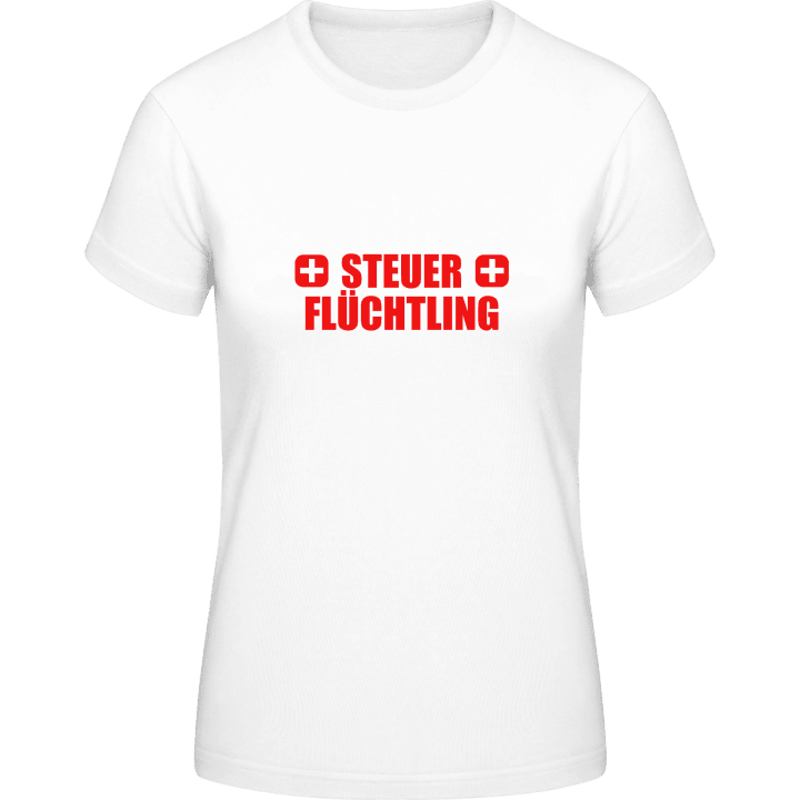 Steuerflüchtling T-skjorte for kvinner contain pic