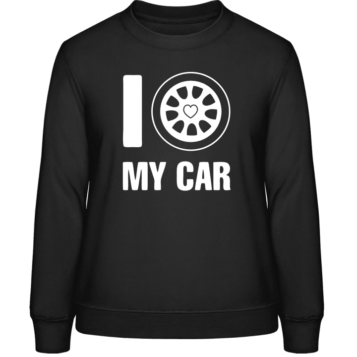 I Love My Car Frauen Sweatshirt 0 image