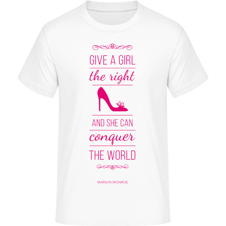 Give a girl the right shoe T-Shirt 0 image