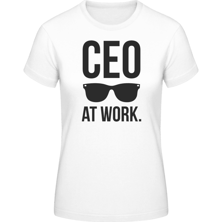 CEO At Work T-skjorte for kvinner 0 image