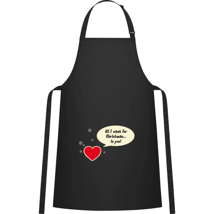 All I Want For Christmas Kitchen Apron contain pic