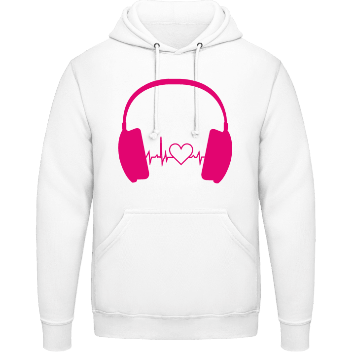 Headphone Beat and Heart Sweat à capuche contain pic