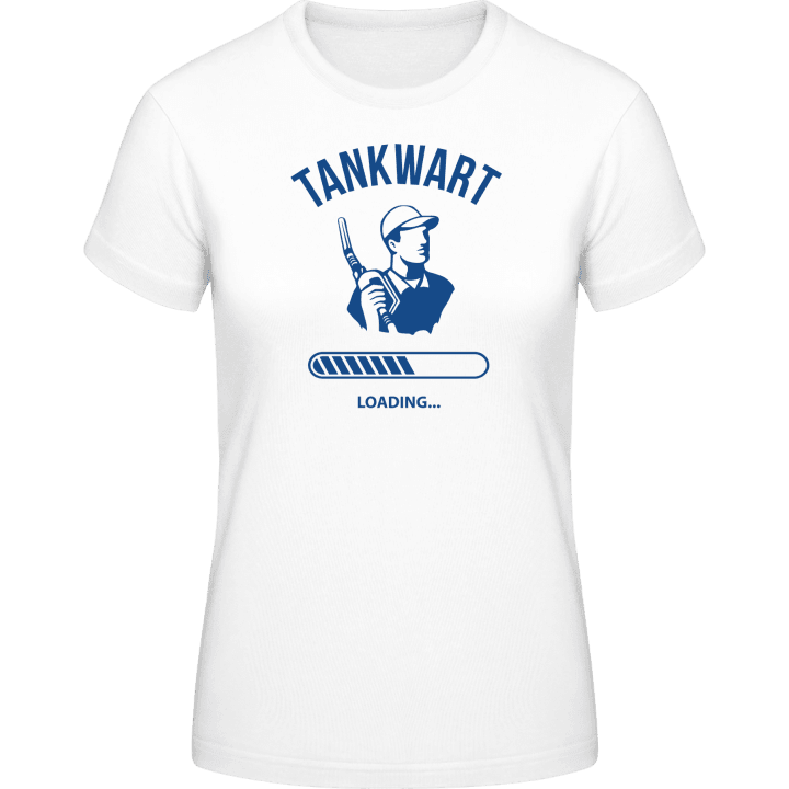 Tankwart Loading Frauen T-Shirt contain pic