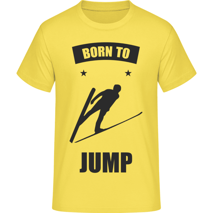 Born To Jump T-skjorte contain pic