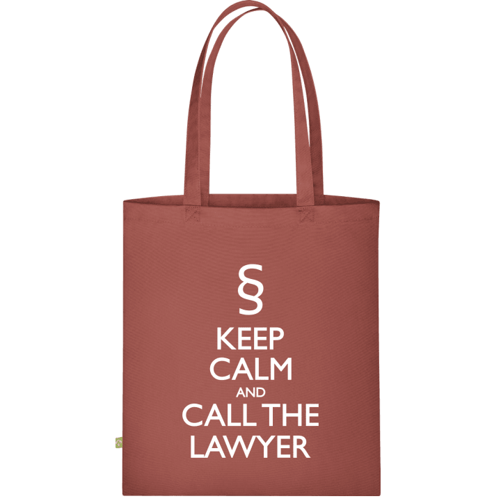 Keep Calm And Call The Lawyer Stofftasche contain pic