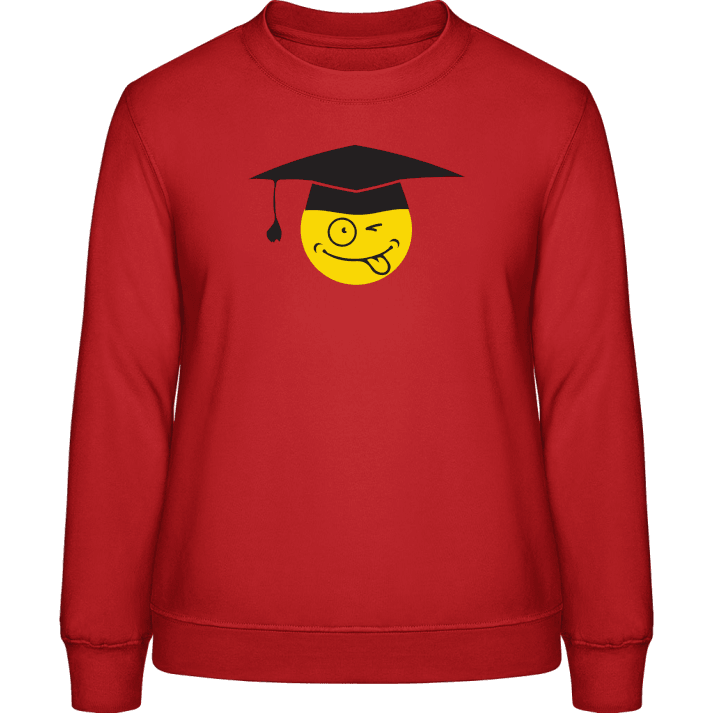 Graduate Smiley Frauen Sweatshirt contain pic