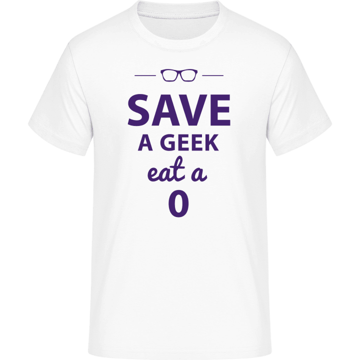 Save A Geek Eat A 0 T-paita 0 image