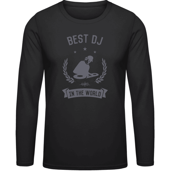 Best DJ In The World Langermet skjorte contain pic