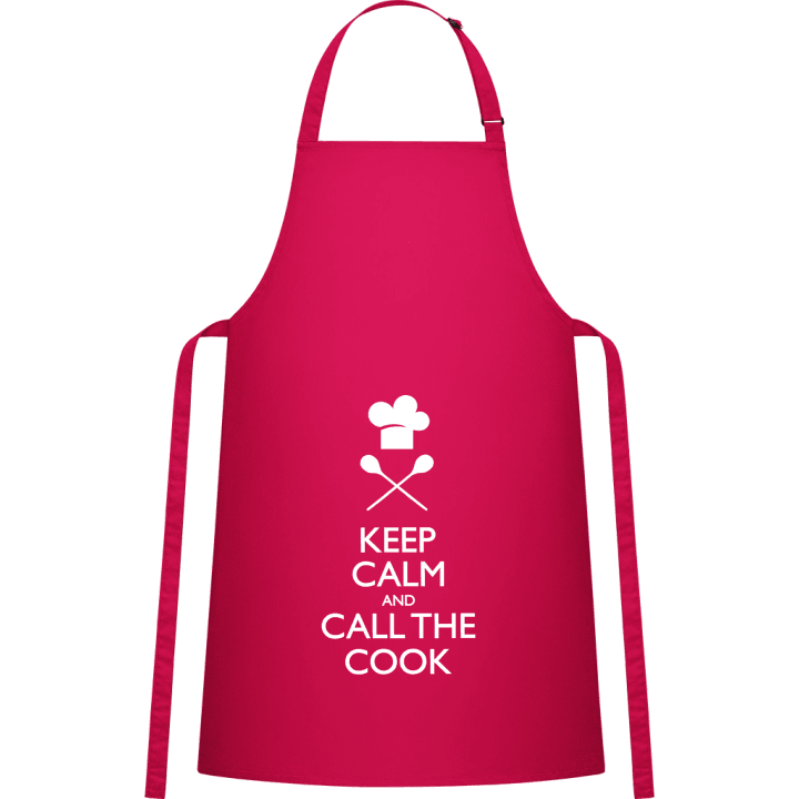 Keep Calm And Call The Cook Förkläde för matlagning contain pic