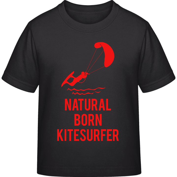 Natural Born Kitesurfer Maglietta per bambini contain pic