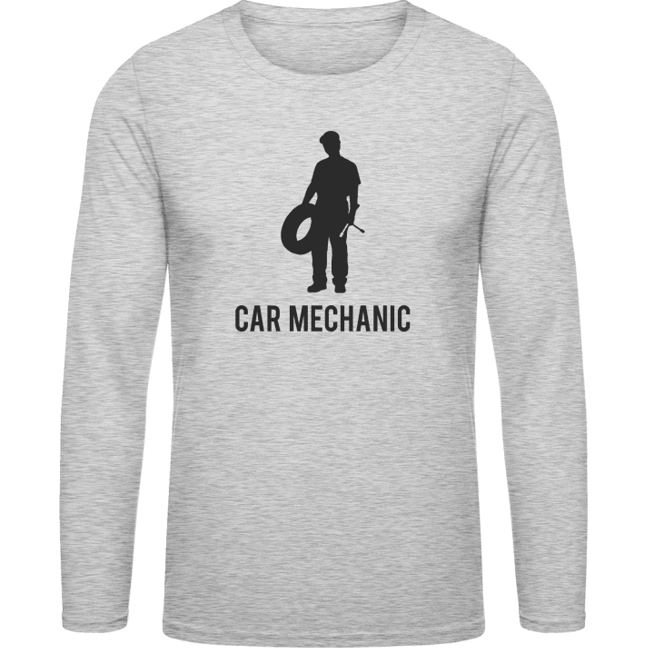 Car Mechanic Langarmshirt contain pic