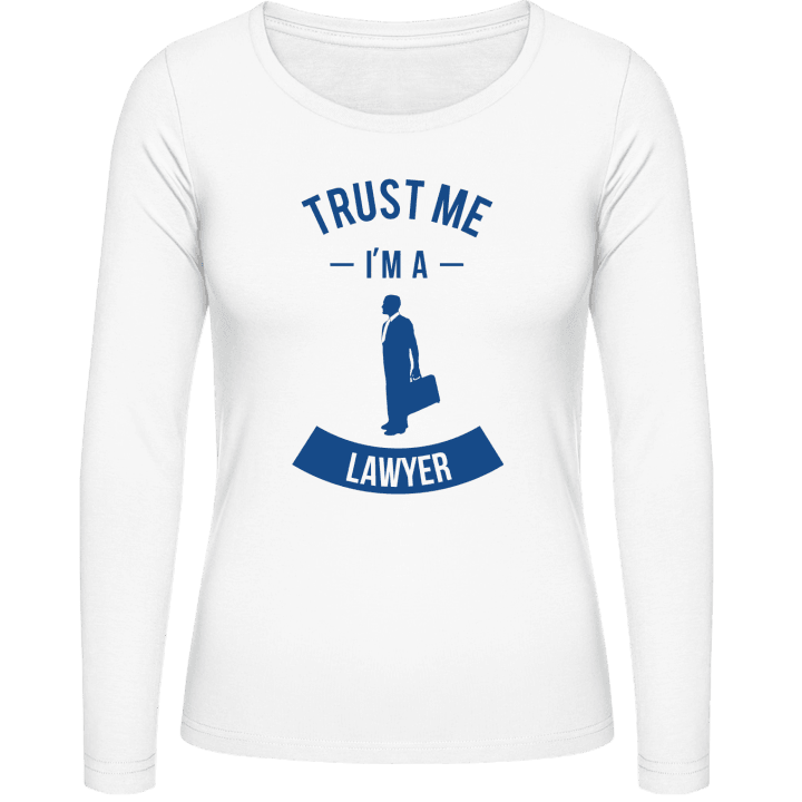 Trust Me I'm A Lawyer Vrouwen Lange Mouw Shirt 0 image