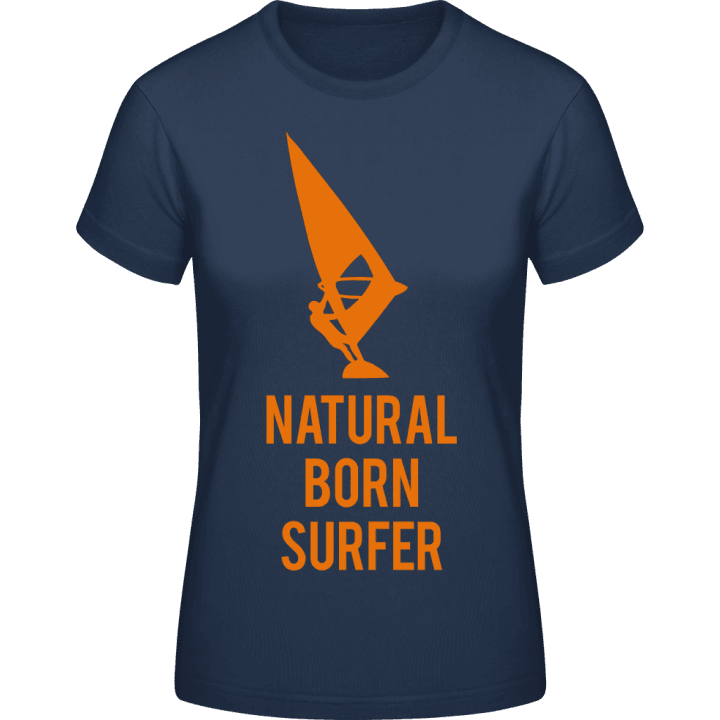 Natural Born Surfer Frauen T-Shirt contain pic