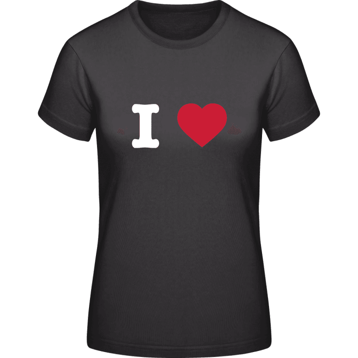 I heart T-shirt för kvinnor contain pic