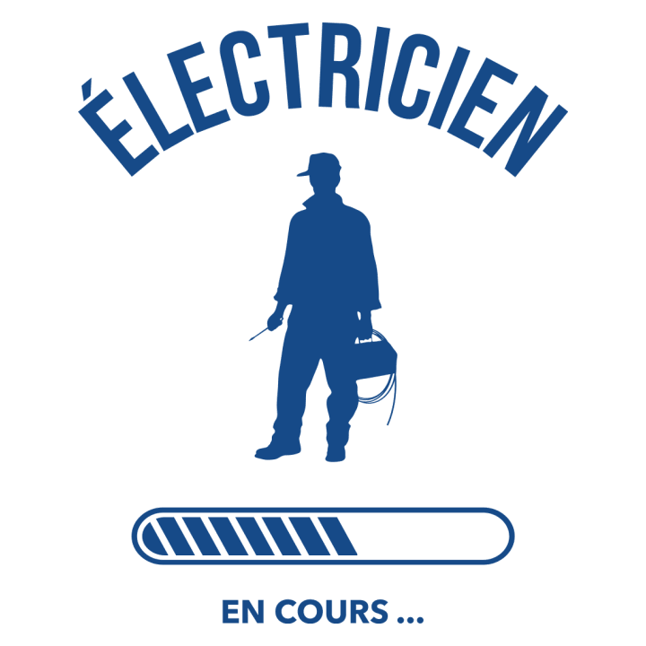 Électricien En Cours Langarmshirt 0 image
