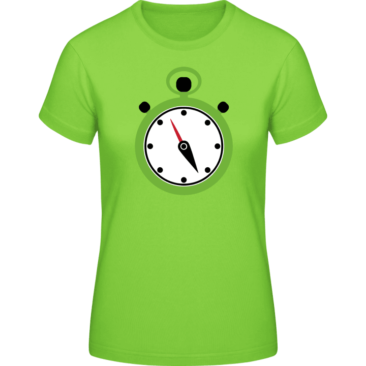 Stopwatch Vrouwen T-shirt contain pic