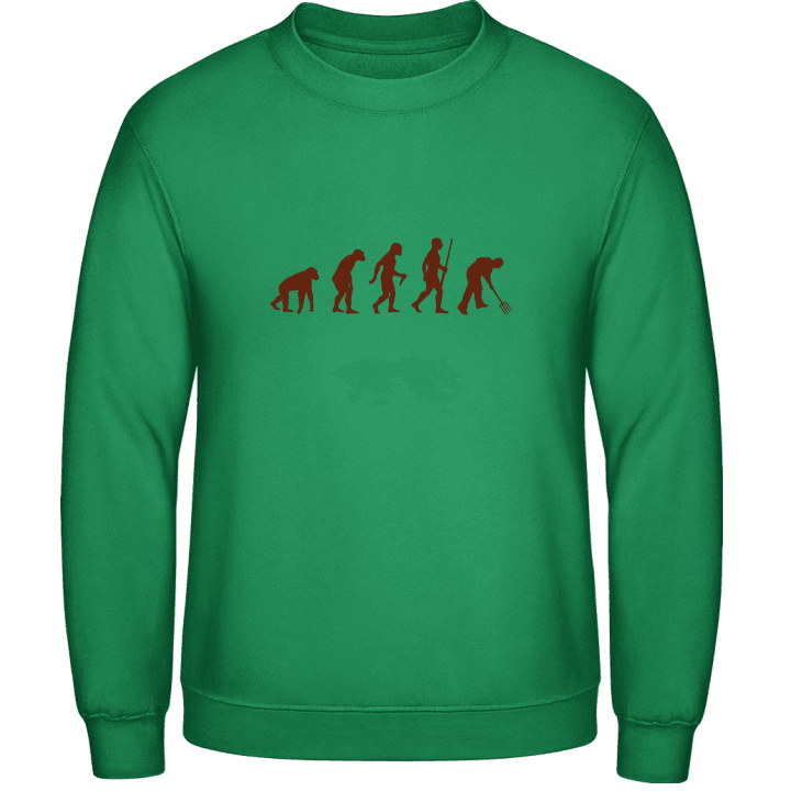 Farmer Evolution with Pitchfork Sweatshirt contain pic