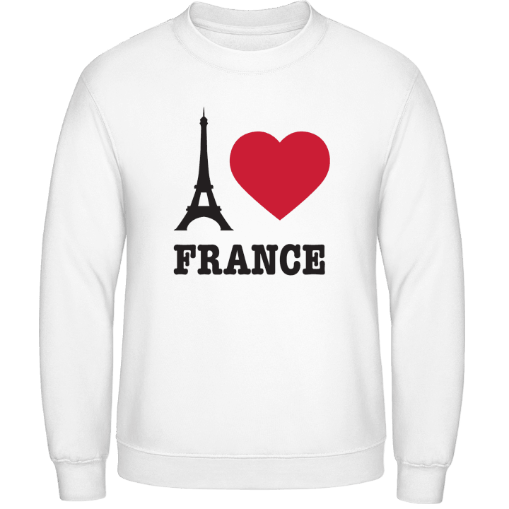 I Love France Eiffel Tower Sweatshirt contain pic