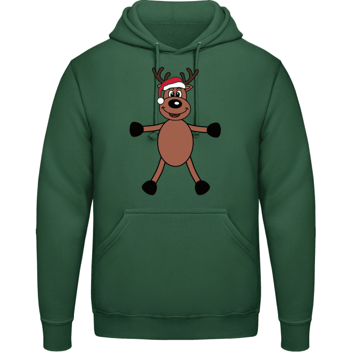 Christmas Reindeer Felpa con cappuccio 0 image