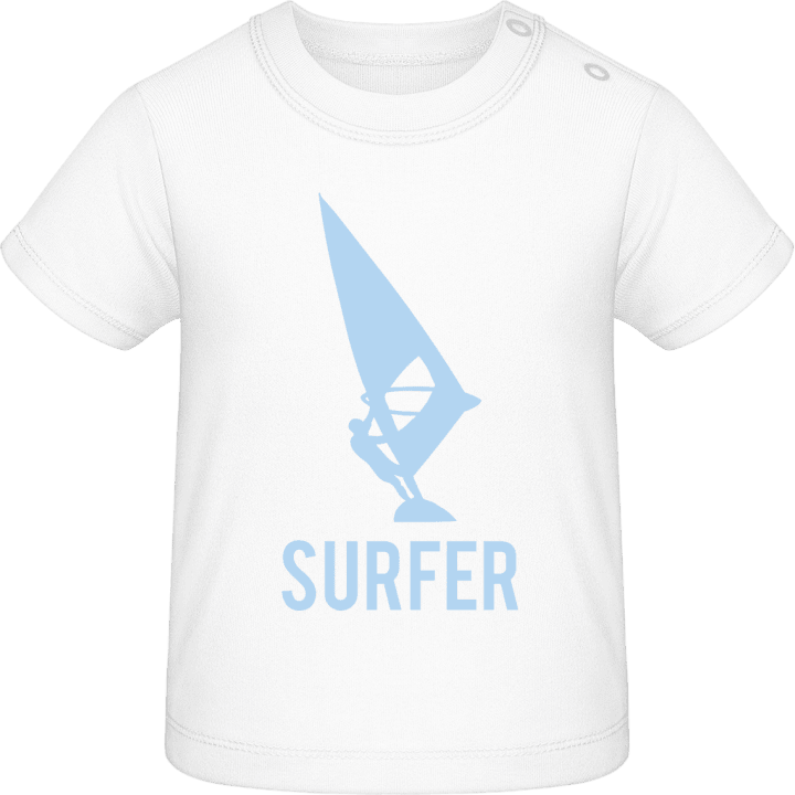 Wind Surfer Baby T-skjorte contain pic